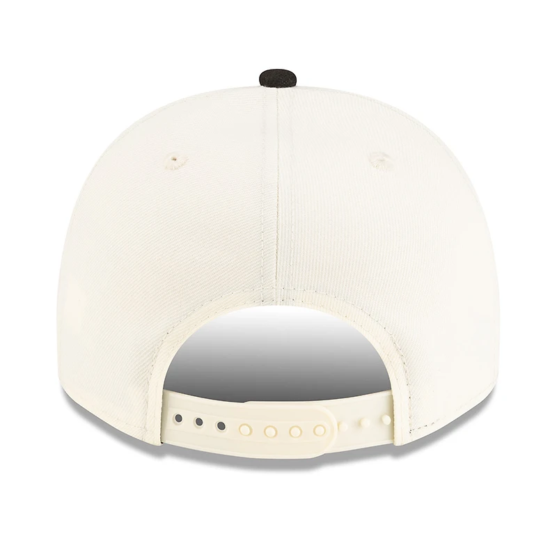 San Francisco Giants Chrome and Black New Era 9FIFTY A-Frame Snapback Hat