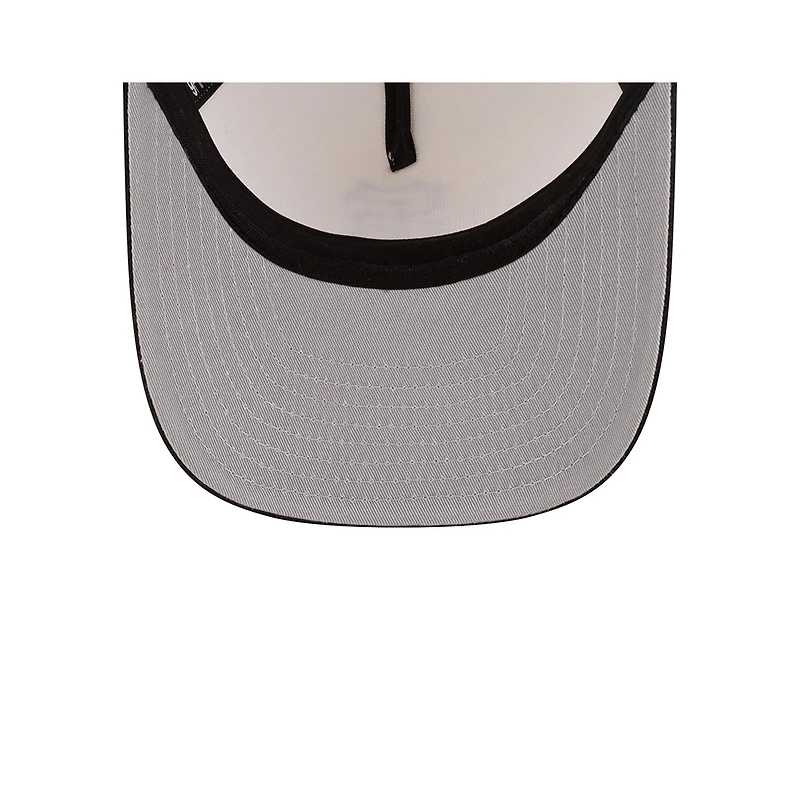 San Francisco Giants Chrome and Black New Era 9FIFTY A-Frame Snapback Hat