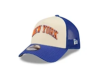 New York Knicks 2025-26 City Edition New Era A-Frame 9FORTY Snapback Hat