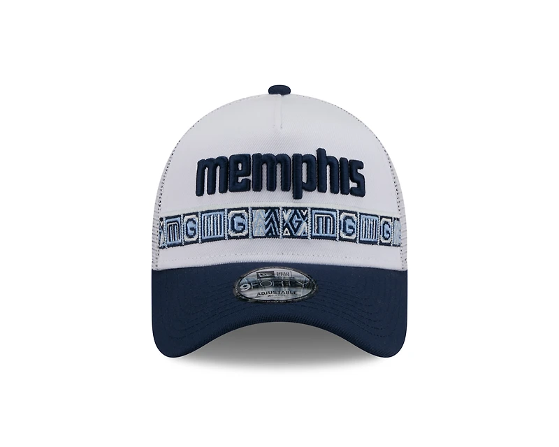 Memphis Grizzlies 2025-26 City Edition New Era A-Frame 9FORTY Snapback Hat
