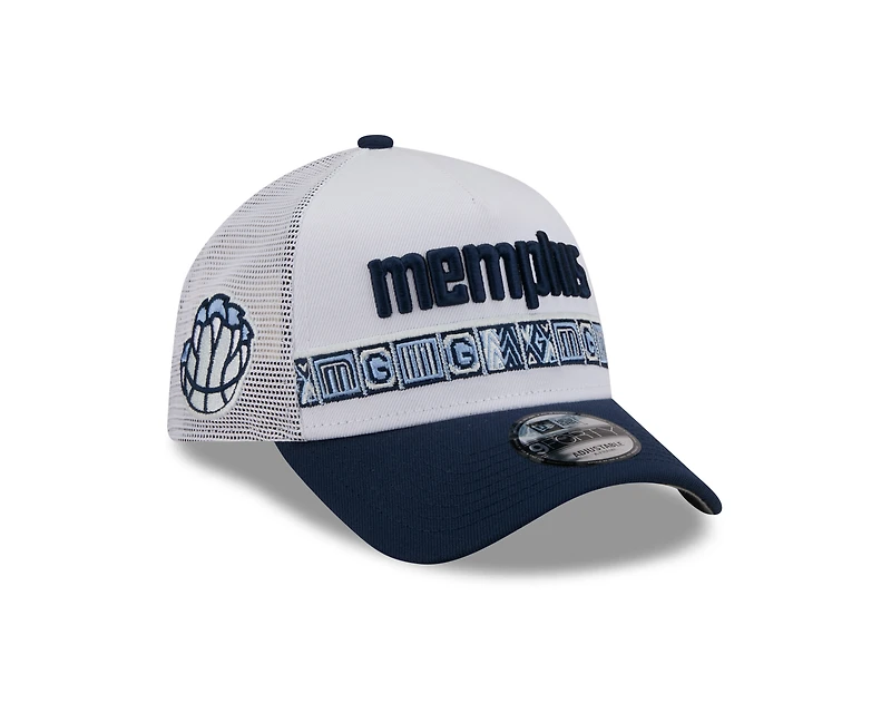 Memphis Grizzlies 2025-26 City Edition New Era A-Frame 9FORTY Snapback Hat