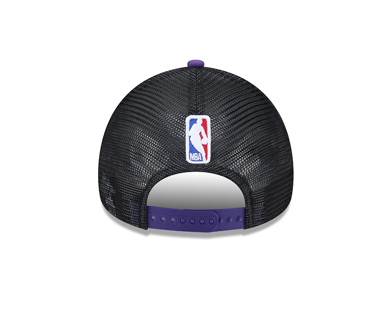 Los Angeles Lakers 2025-26 City Edition New Era A-Frame 9FORTY Snapback Hat