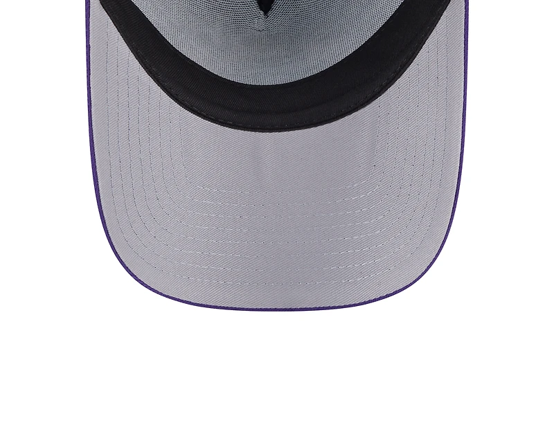 Los Angeles Lakers 2025-26 City Edition New Era A-Frame 9FORTY Snapback Hat
