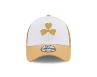 Boston Celtics 2025-26 City Edition New Era A-Frame 9FORTY Snapback Hat