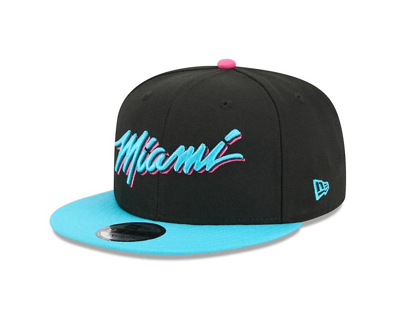 Miami Heat 2025-26 City Edition New Era 9FIFTY Snapback