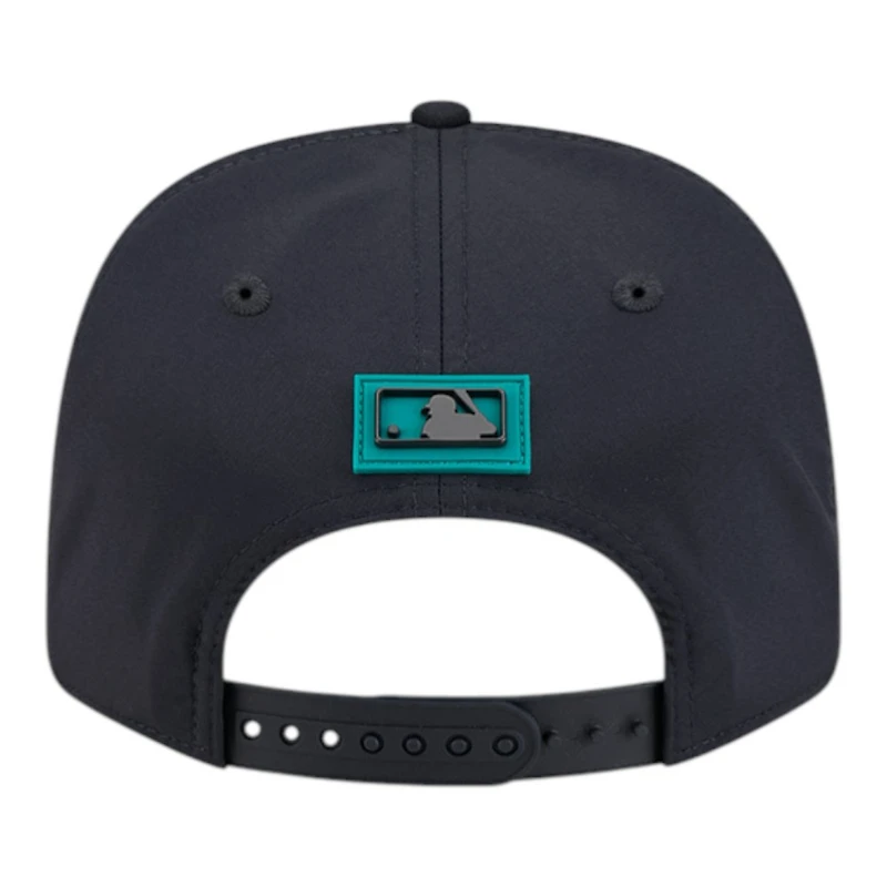 Seattle Mariners Navy 2026 Clubhouse New Era 9SEVENTY Stretch Snapback Hat