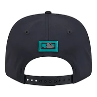 Seattle Mariners Navy 2026 Clubhouse New Era 9SEVENTY Stretch Snapback Hat