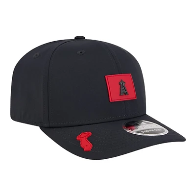 Los Angeles Angels Navy 2026 Clubhouse New Era 9SEVENTY Stretch Snapback Hat