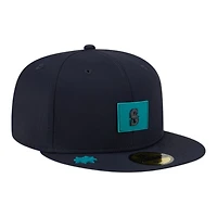 Seattle Mariners Navy 2026 Clubhouse New Era 59FIFTY Fitted Hat