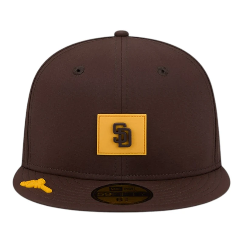San Diego Padres Brown 2026 Clubhouse New Era 59FIFTY Fitted Hat