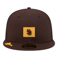 San Diego Padres Brown 2026 Clubhouse New Era 59FIFTY Fitted Hat