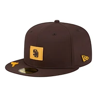 San Diego Padres Brown 2026 Clubhouse New Era 59FIFTY Fitted Hat