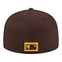 San Diego Padres Brown 2026 Clubhouse New Era 59FIFTY Fitted Hat