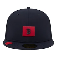 Boston Red Sox Navy 2026 Clubhouse New Era 59FIFTY Fitted Hat