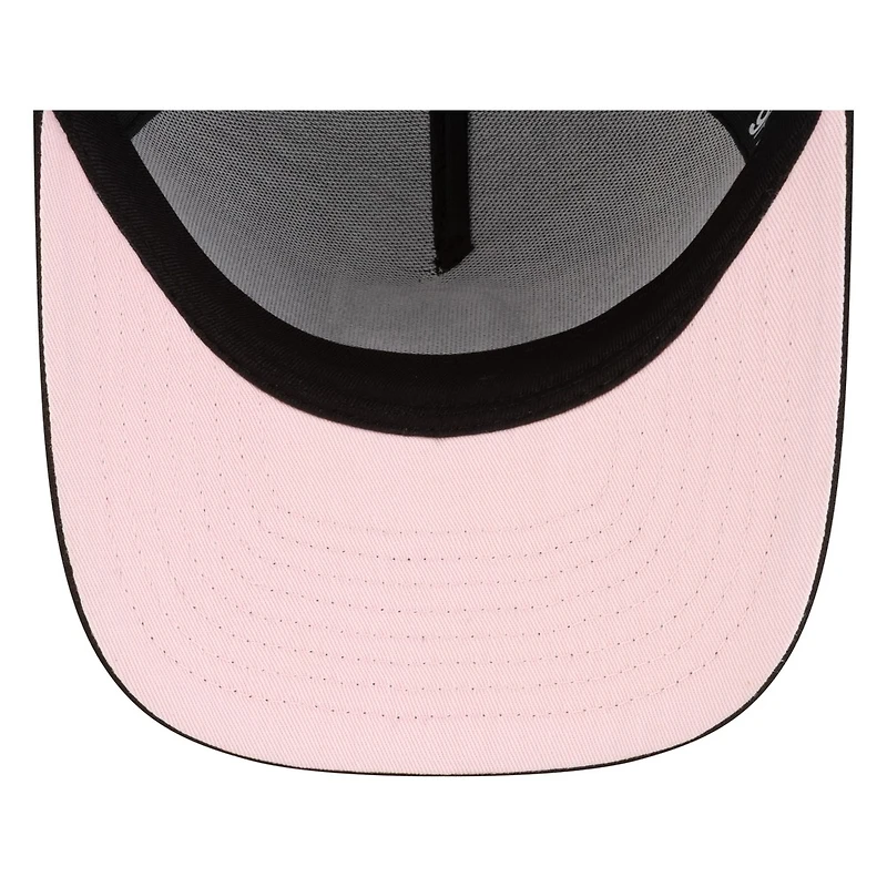 Seattle Mariners Black 30th Anniversary Patch Pink UV Mariners Patch New Era 9FIFTY A-Frame Snapback Hat