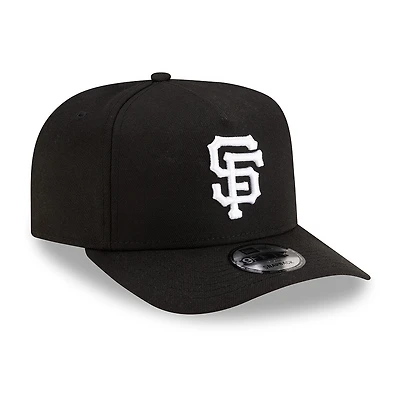San Francisco Giants Black and White New Era 9FIFTY A-Frame Snapback Hat