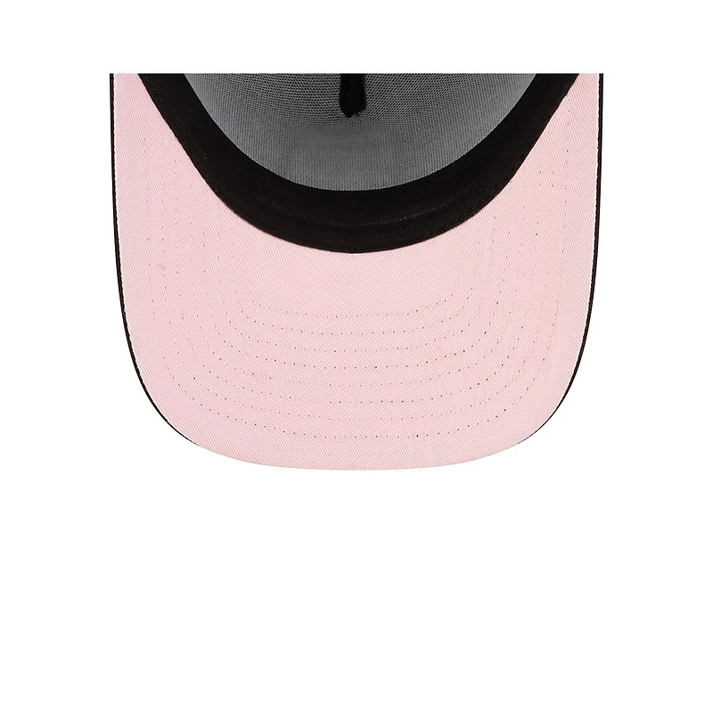 San Diego Padres Black 40th Anniversary Patch Pink UV New Era 9FIFTY A-Frame Snapback Hat
