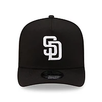 San Diego Padres Black 40th Anniversary Patch Pink UV New Era 9FIFTY A-Frame Snapback Hat