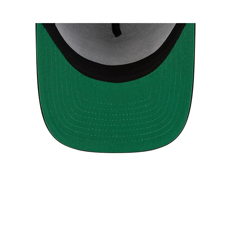 Oakland Athletics Black Stomper Logo New Era 9FIFTY A-Frame Snapback Hat