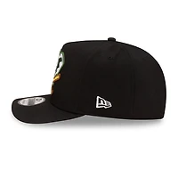 Oakland Athletics Black Stomper Logo New Era 9FIFTY A-Frame Snapback Hat