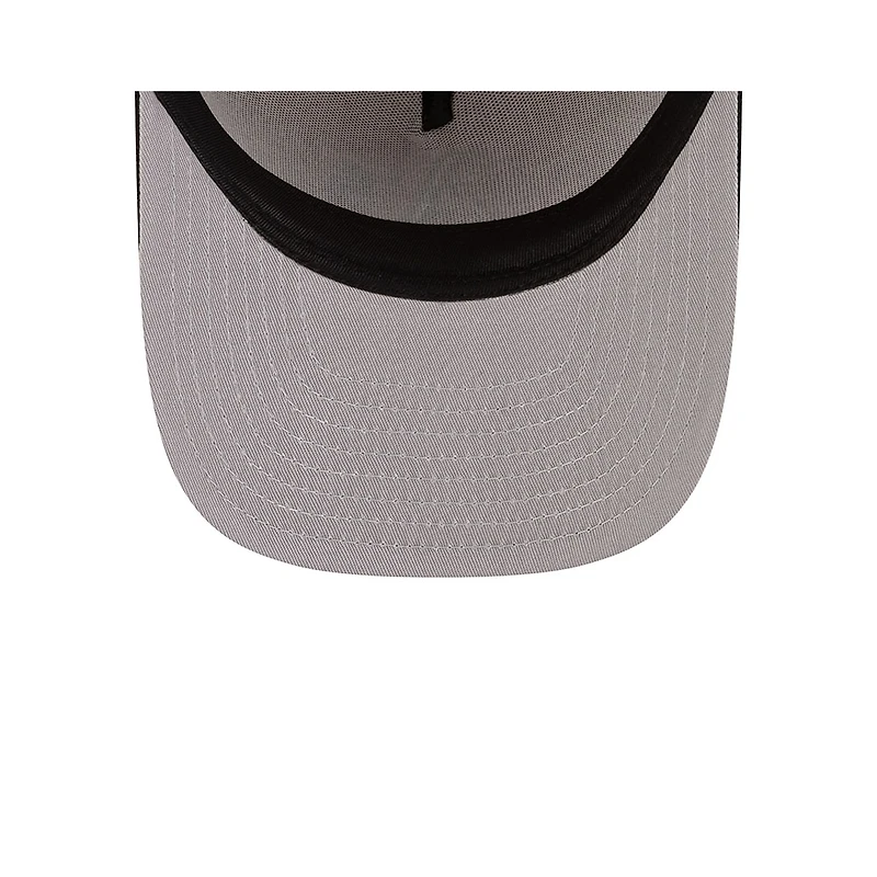 Oakland Athletics Camel Brown and Black with Red Rose Side Patch New Era 9FIFTY A-Frame Snapback Hat