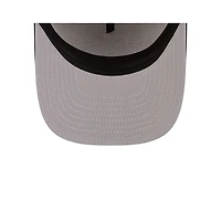 Oakland Athletics Camel Brown and Black with Red Rose Side Patch New Era 9FIFTY A-Frame Snapback Hat