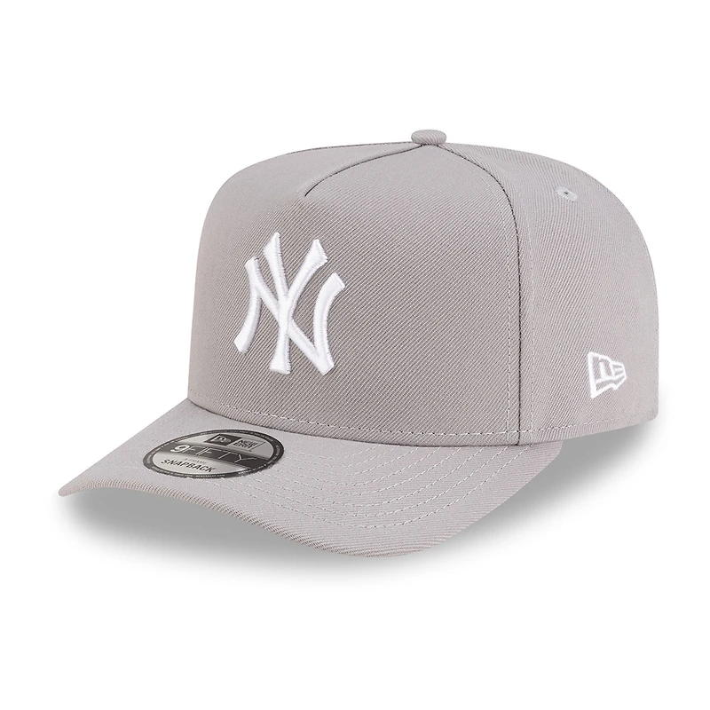 New York Yankees Gray New Era 9FIFTY A-Frame Snapback Hat