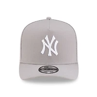 New York Yankees Gray New Era 9FIFTY A-Frame Snapback Hat