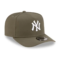 New York Yankees Olive Green New Era 9FIFTY A-Frame Snapback Hat