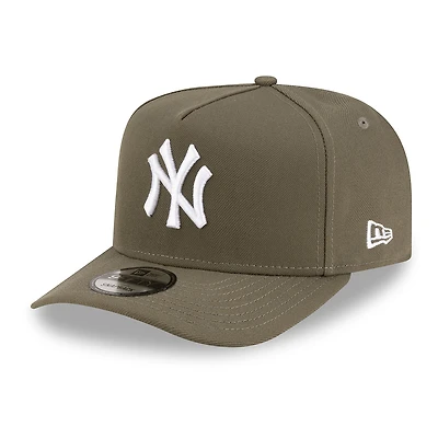 New York Yankees Olive Green New Era 9FIFTY A-Frame Snapback Hat