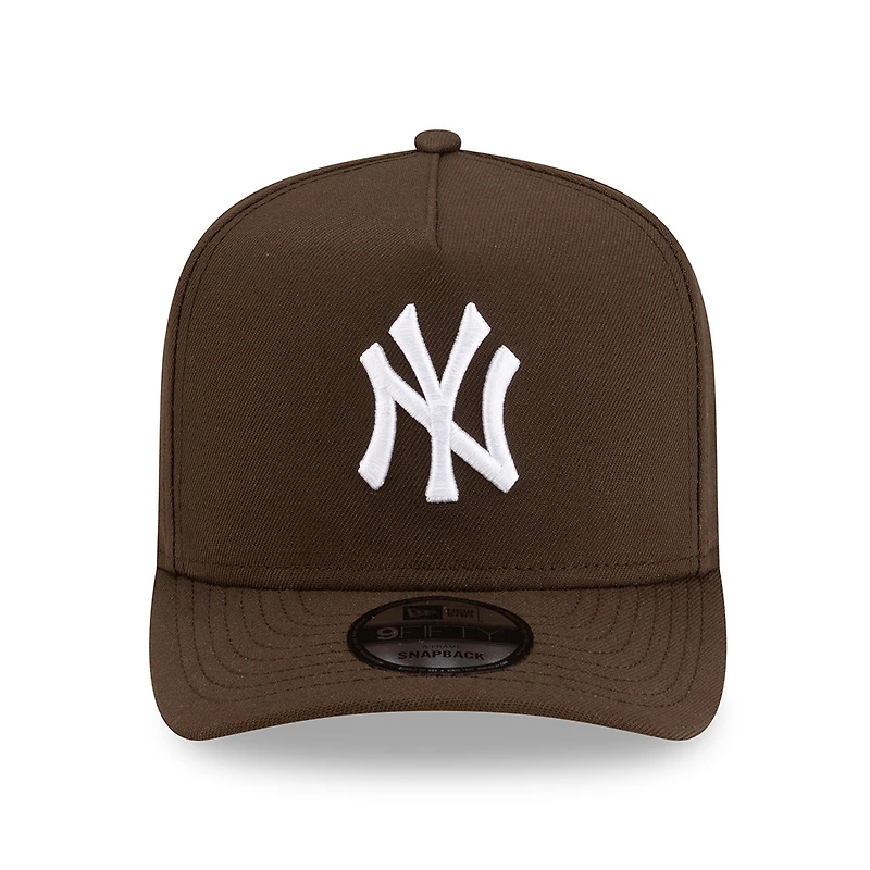 New York Yankees Walnut Brown New Era 9FIFTY A-Frame Snapback Hat