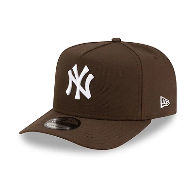 New York Yankees Walnut Brown New Era 9FIFTY A-Frame Snapback Hat