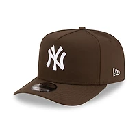 New York Yankees Walnut Brown New Era 9FIFTY A-Frame Snapback Hat
