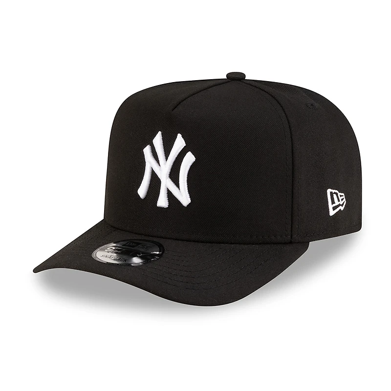 New York Yankees Black 1999 World Series Patch Pink UV New Era 9FIFTY A-Frame Snapback Hat