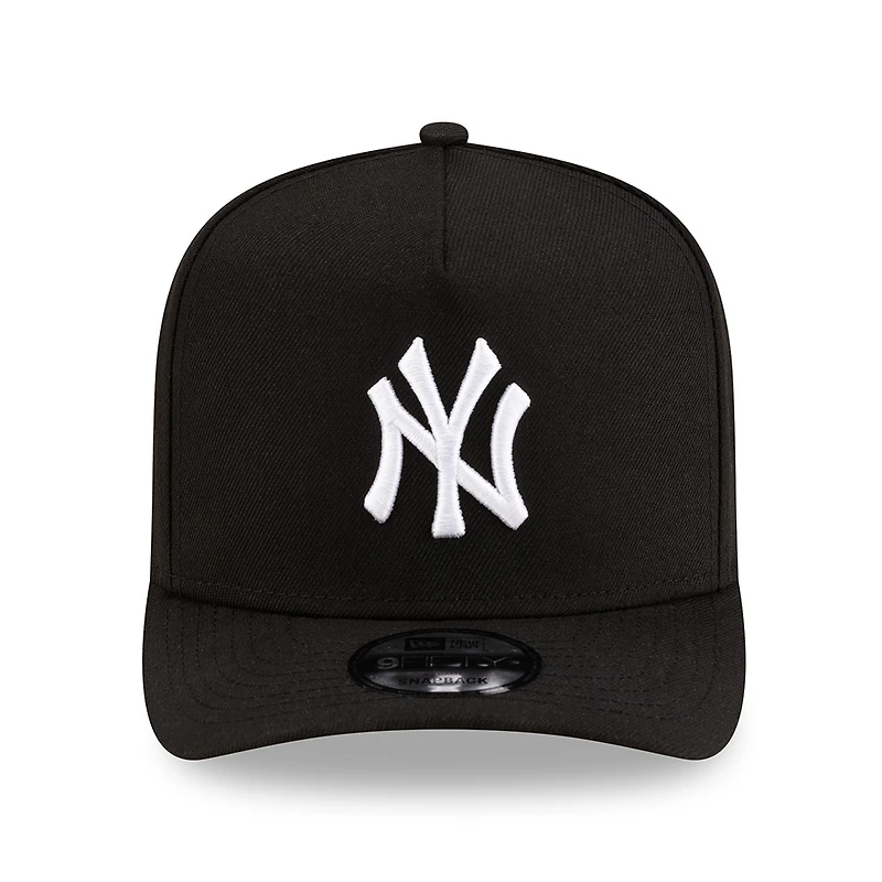 New York Yankees Black 1999 World Series Patch Pink UV New Era 9FIFTY A-Frame Snapback Hat
