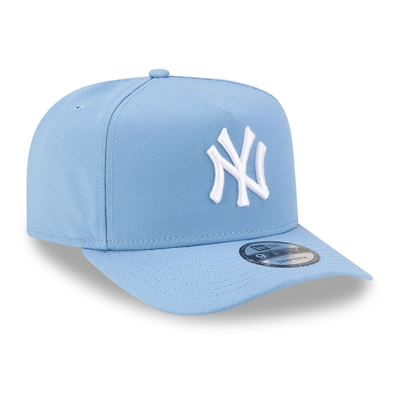New York Yankees Sky Blue New Era 9FIFTY A-Frame Snapback Hat