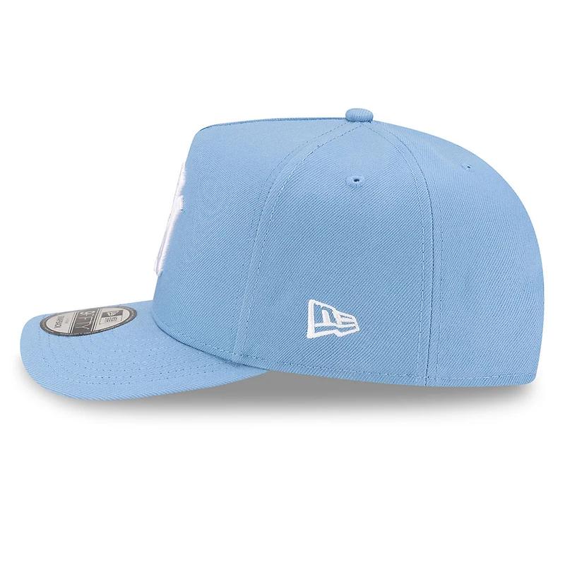 New York Yankees Sky Blue New Era 9FIFTY A-Frame Snapback Hat