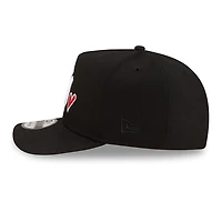 New York Yankees Black with Red Heart New Era 9FIFTY A-Frame Snapback Hat
