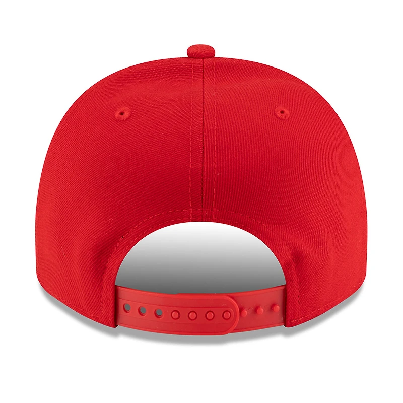 New York Yankees Scarlet Red and White New Era 9FIFTY A-Frame Snapback Hat