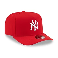 New York Yankees Scarlet Red and White New Era 9FIFTY A-Frame Snapback Hat