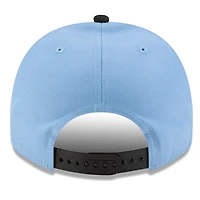 New York Yankees Sky Blue and Black Rose Logo New Era 9FIFTY A-Frame Snapback Hat