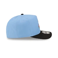 New York Yankees Sky Blue and Black Rose Logo New Era 9FIFTY A-Frame Snapback Hat