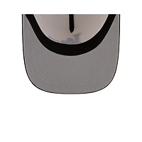 Los Angeles Dodgers Chrome and Black Silver Heart 40th Anniversary Patch New Era 9FIFTY A-Frame Snapback Hat