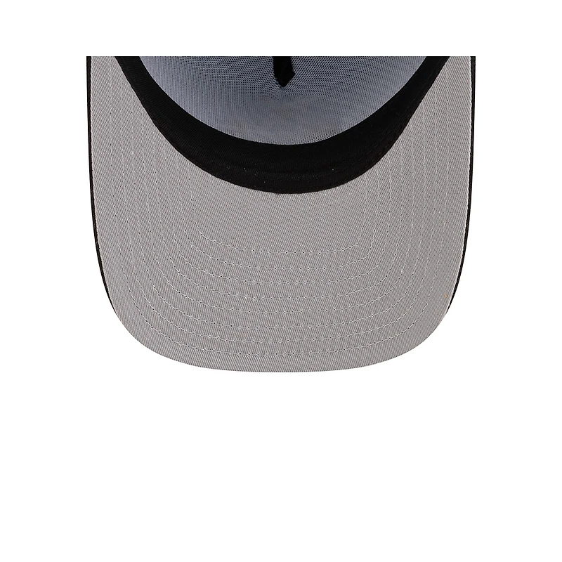 Los Angeles Dodgers Sky Blue and Black Rose Logo New Era 9FIFTY A-Frame Snapback Hat