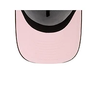 Los Angeles Dodgers Brown Corduroy with Pink Flowers New Era 9FIFTY A-Frame Snapback Hat