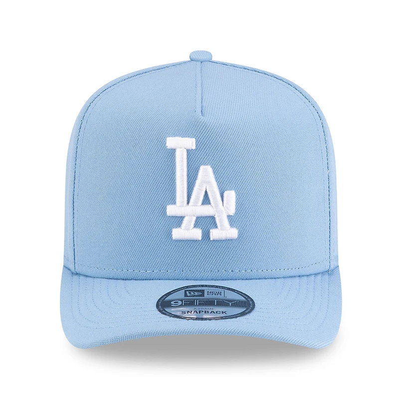 Los Angeles Dodgers Sky Blue New Era 9FIFTY A-Frame Snapback Hat