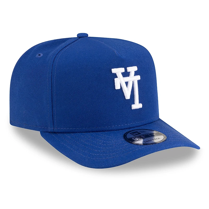 Los Angeles Dodgers Royal Blue Upside Down New Era 9FIFTY A-Frame Snapback Hat