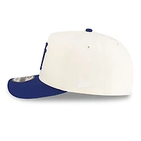 Los Angeles Dodgers Chrome and Royal Upside Down 2Tone New Era 9FIFTY A-Frame Snapback Hat