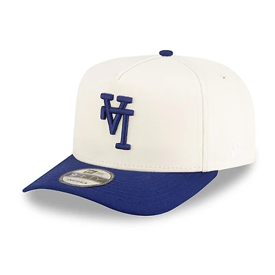 Los Angeles Dodgers Chrome and Royal Upside Down 2Tone New Era 9FIFTY A-Frame Snapback Hat