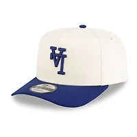 Los Angeles Dodgers Chrome and Royal Upside Down 2Tone New Era 9FIFTY A-Frame Snapback Hat
